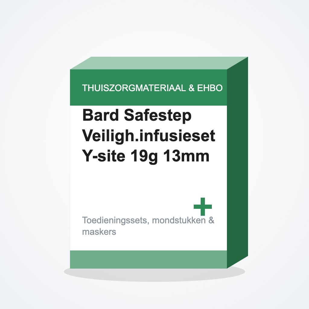 Bard Safestep Veiligh.infusieset Y-site 19g 13mm