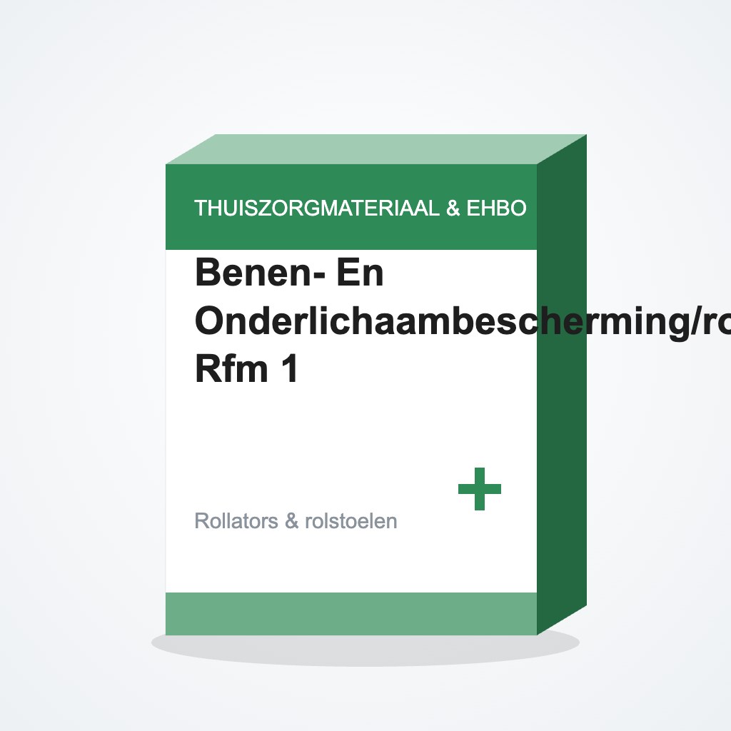 Benen- En Onderlichaambescherming/rolstoel Rfm 1