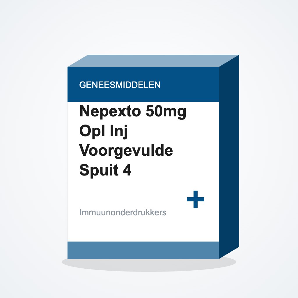 Nepexto 50mg Opl Inj Voorgevulde Spuit 4
