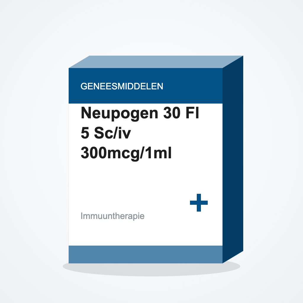 Neupogen 30 Fl 5 Sc/iv 300mcg/1ml