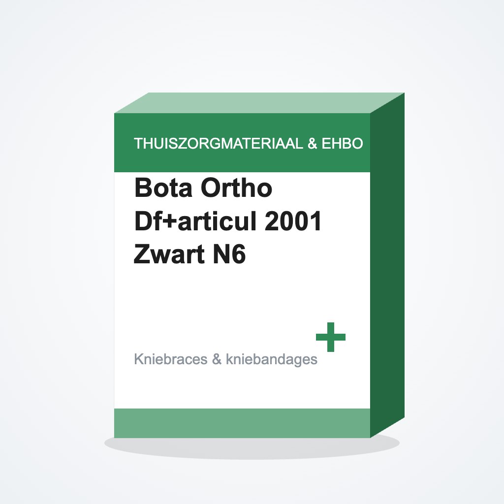 Bota Ortho Df+articul 2001 Zwart N6