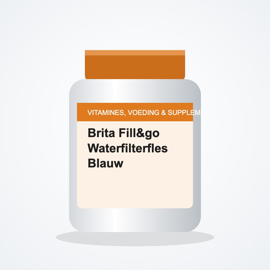 Brita Fill&go Waterfilterfles Blauw