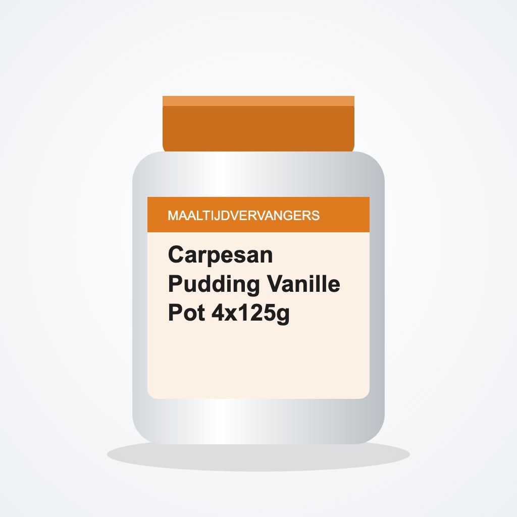 Carpesan Pudding Vanille Pot 4x125g