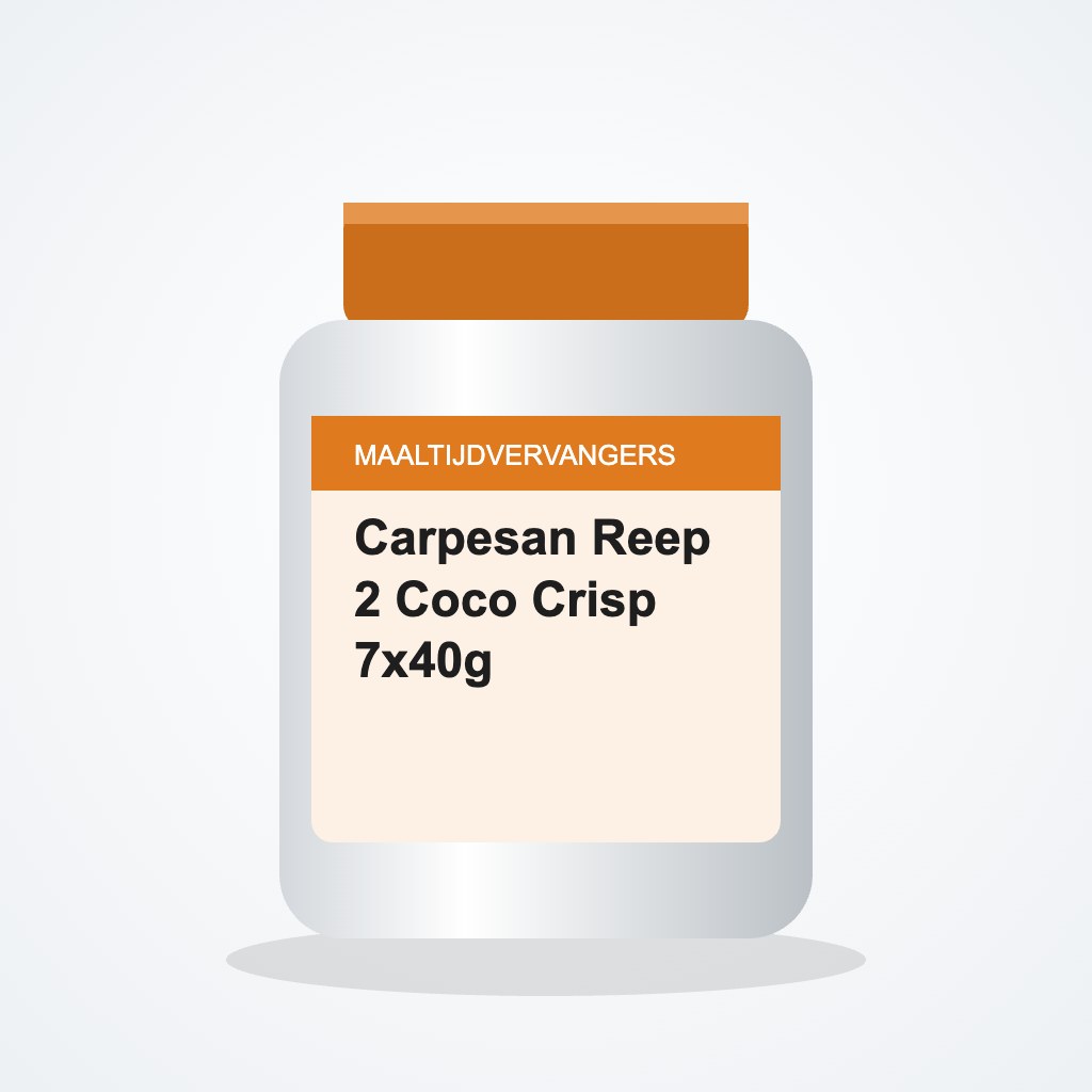 Carpesan Reep 2 Coco Crisp 7x40g