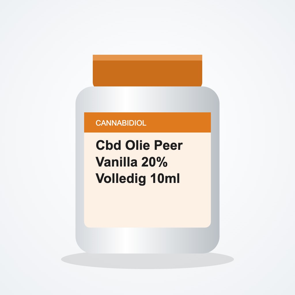 Cbd Olie Peer Vanilla 20% Volledig 10ml