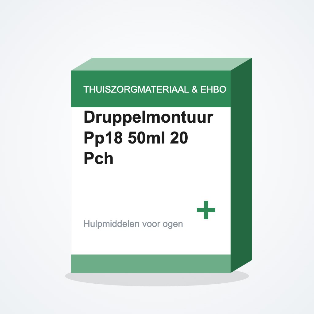 Druppelmontuur Pp18 50ml 20 Pch