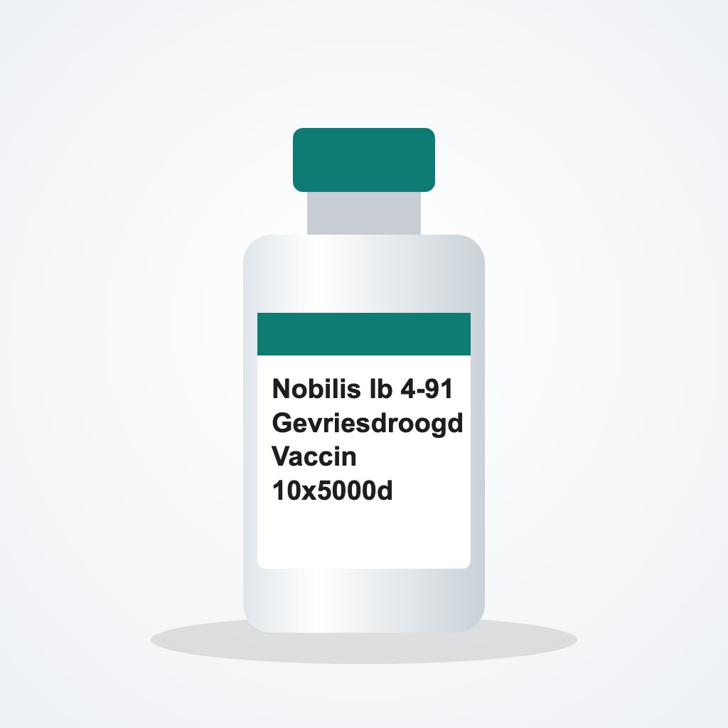 Nobilis Ib 4-91 Gevriesdroogd Vaccin 10x5000d