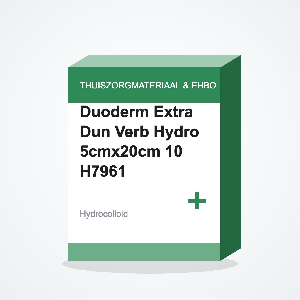Duoderm Extra Dun Verb Hydro 5cmx20cm 10 H7961