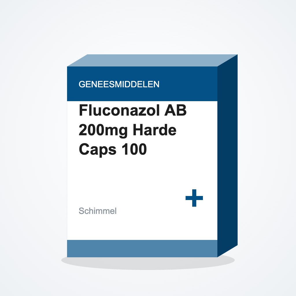 Fluconazol AB 200mg Harde Caps 100