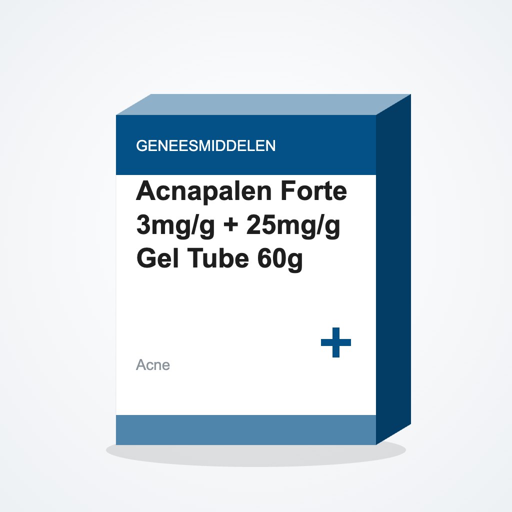 Acnapalen Forte 3mg/g + 25mg/g Gel Tube 60g