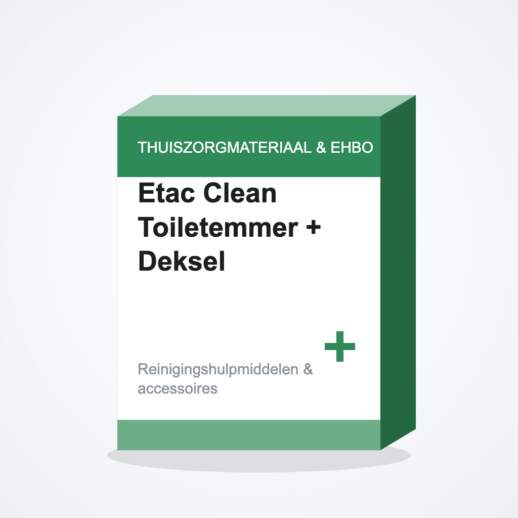 [4406757] Etac Clean Toiletemmer + Deksel