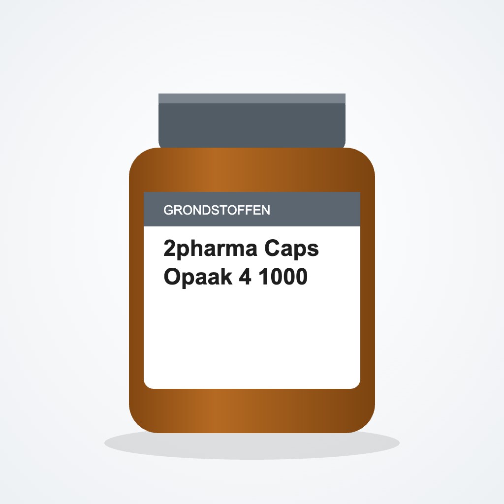 [2543494] 2pharma Caps Opaak 4 1000
