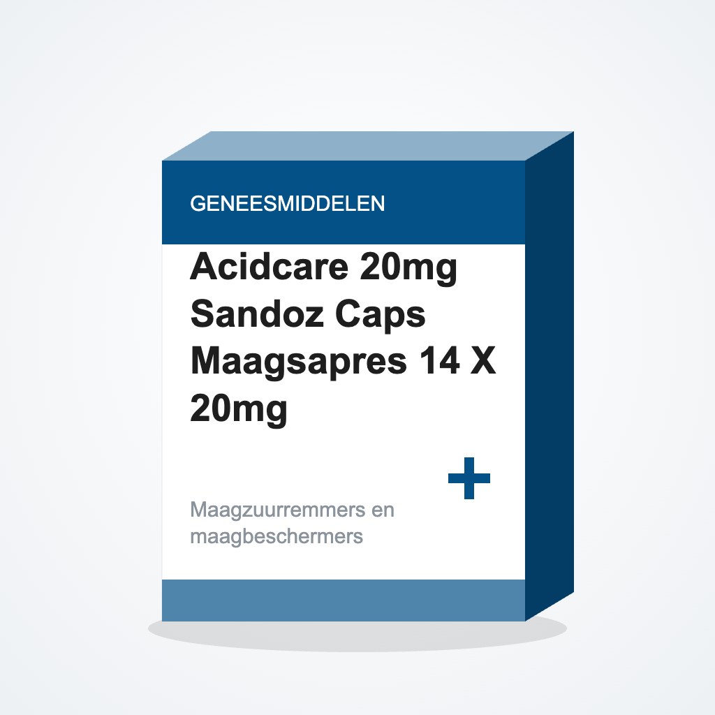 [2976868] Acidcare 20mg Sandoz Caps Maagsapres 14 X 20mg